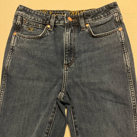 Wrangler Women's Dark Blue Flare Jeans - Picture 2 of 7